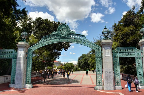 Scenes from UC Berkeley - Sather Gate