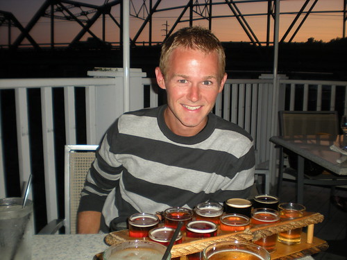 My brother Brad at Sea Dog Brewery