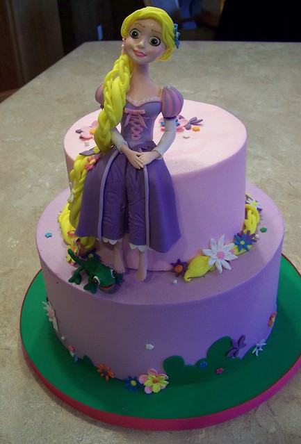 Tangled Cake Since I've done the tower before I wanted to do something a