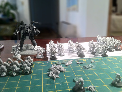 WIP Imperials Fists (with Guests) 20 April 2012