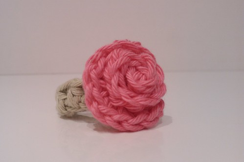 My crochet rose ring