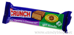 Nestle Crunch Girl Scout Cookie Caramel and Coconut