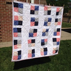 The front of the other quilt for 3rd grade.
