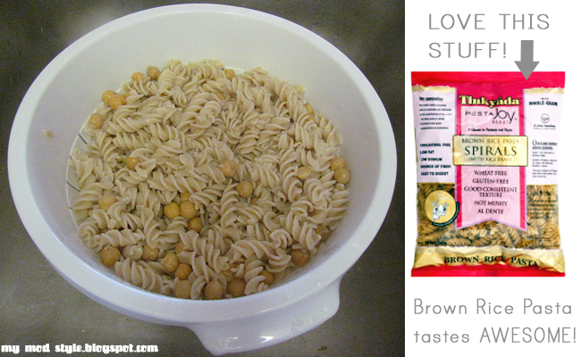 Whole Food Recipe: Brown Rice Pasta