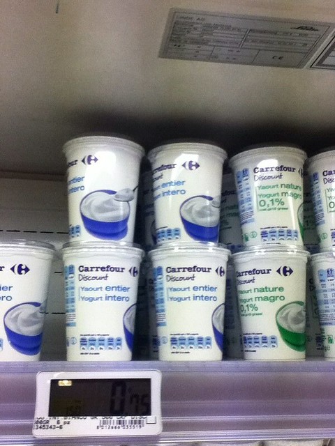 Yogurt 500ml 0.75 Euro