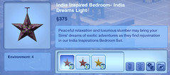 India Inspired Bedroom- India Dreams Light