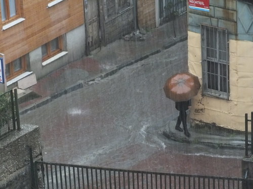 Isztambul esőben