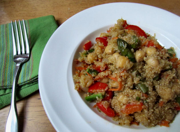 Quinoa and Veggies for Dinner
