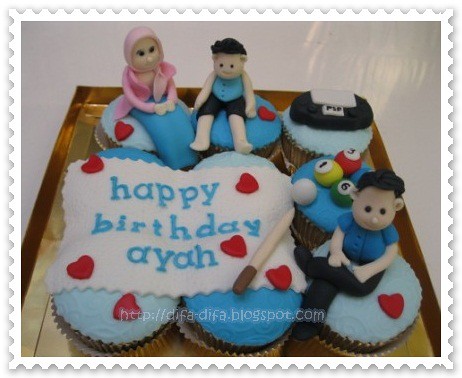 Cupcake set by DiFa Cakes