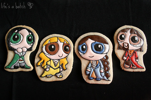 Hogwarts Founders Potterpuff Cookies.