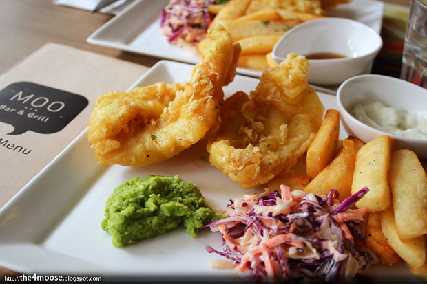 Moo Bar & Grill - Fremantle Fish and Chips