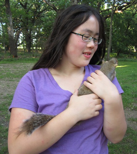Holding the Squirrel