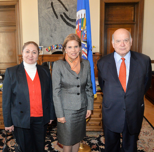 OAS Secretary General Receives the President of the Directing Council and the General Director of the Inter-American Children’s Institute