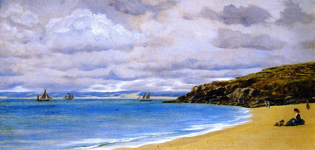 St. Ives by John Edward Brett, A.R.A. - 1872