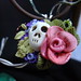 Skull Rose and Wysteria