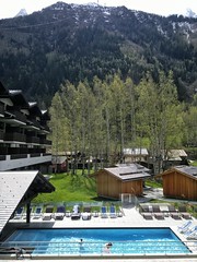 Not a bad hotel room view (Chamonix)