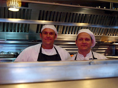 Chefs Gerardo and Toni at La Peskera Restaurant, Costa Teguise, Lanzarote