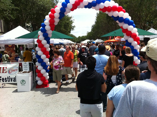 Great American Pie Festival 2012 in Celebration, Florida.
