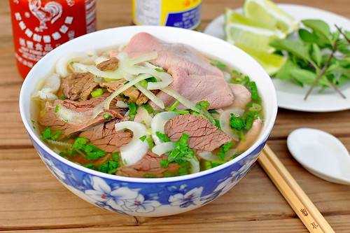 Pho Bo - Vietnamese Beef Noodle Soup