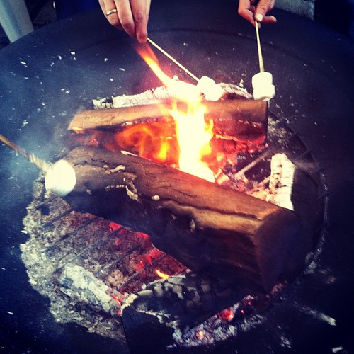 Let there be MARSHMALLOW! #mothersday #autumn #fire