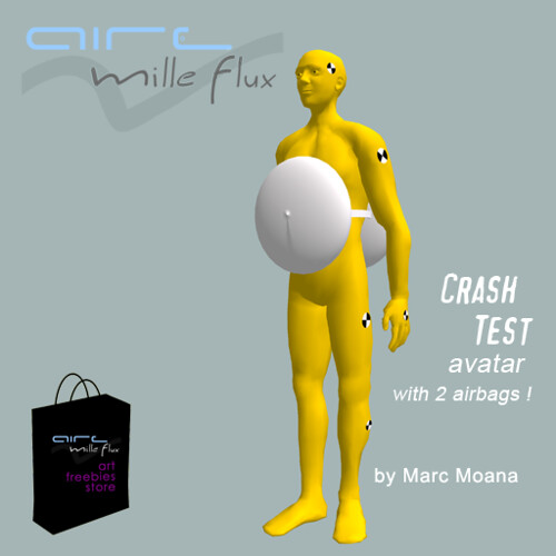 Crash test avatar_AIRE art freebies store