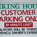 Peking House parking only, Dudley Square, Roxbury posted by Planet Takeout to Flickr