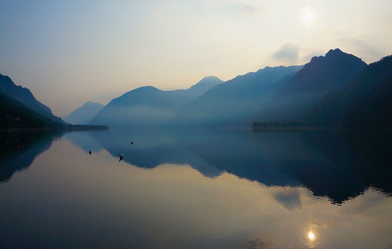 Lago d'Idro in the morning