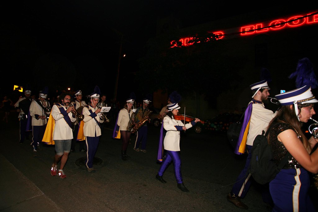 Marching Band on the West Bank