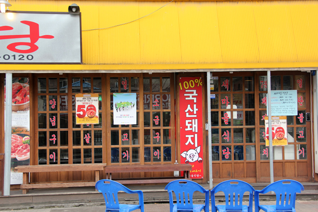 New Village Restaurant in Seoul (새마을식당)