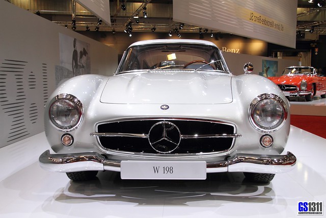 The MercedesBenz 300SL was introduced in 1954 as a twoseat closed sports