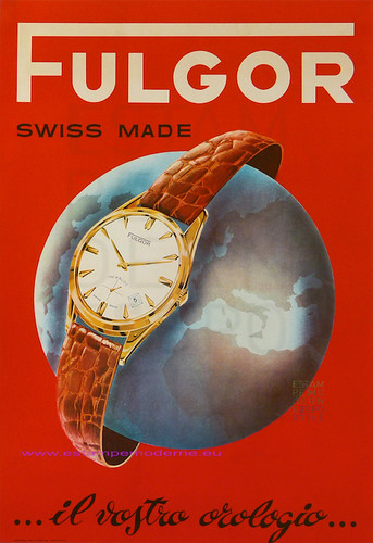 ANONYME MONTRES FULGOR IL VOSTRO OROLOGIO SWISS MADE 99X68 BOVE by estampemoderne