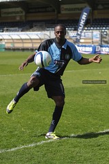 Wycombe Wanderers Kukri 2012/13 Home Soccer Jersey / Football Kit