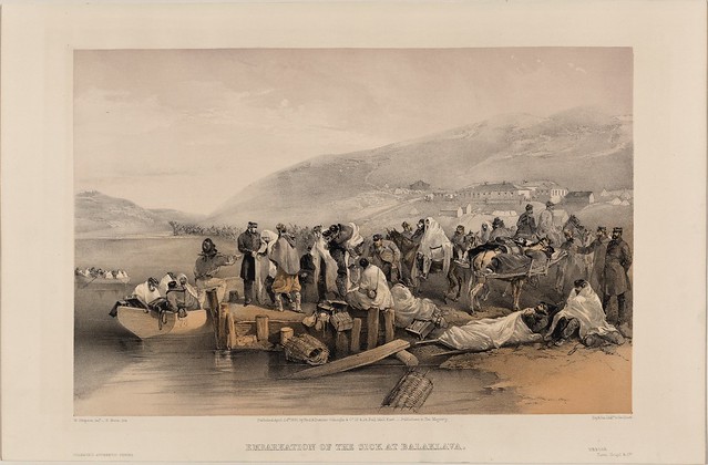 Embarkation of the sick at Balaklava