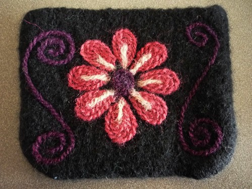 felted wallet