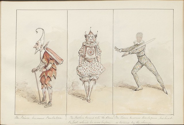 Pantomime as it was is and will be by Alfred Crowquill (aka Alfred H Forrester) - 1849 - (The Prince becomes Pantaloon...) - courtesy Harvard U