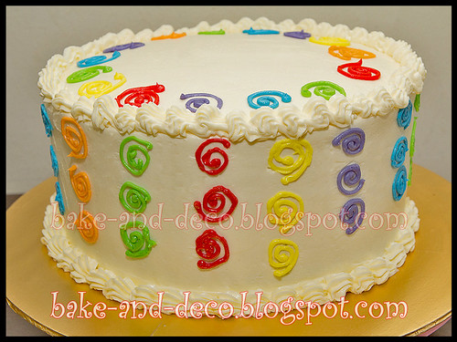 Italian Rainbow Cake + Lapis Cheezy + Blackforest Cream Truffle ~ 19 March 2012