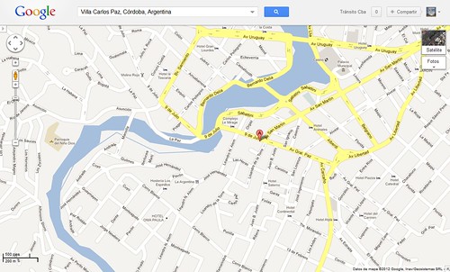 Google Maps Carlos Paz