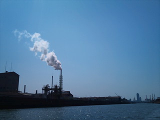 ドボク　工場の煙