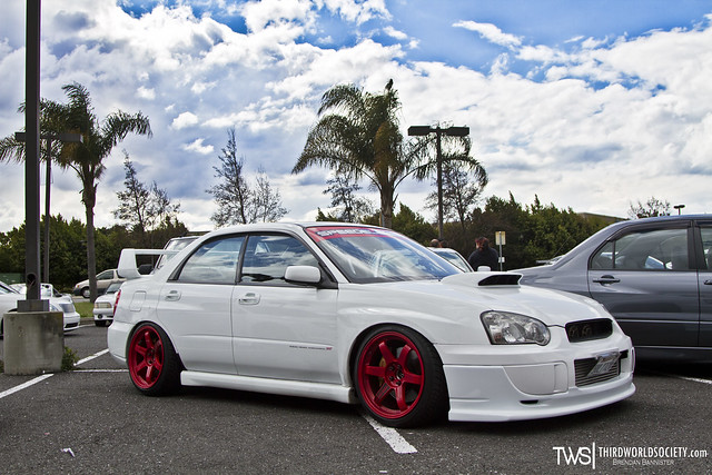 Dumped and Stanced STi