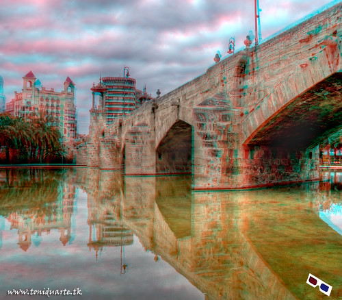 Pont de la Mar,Valencia 3D