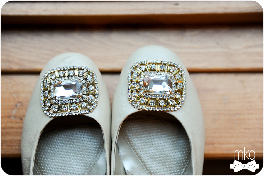 Diamond Wedding Slippers