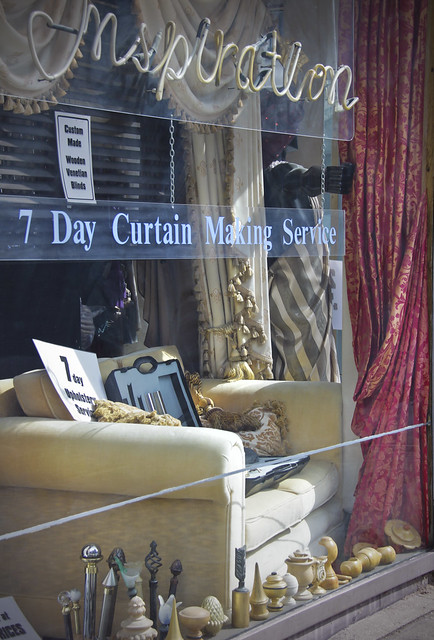 Off Marylebone High Street - curtain shop