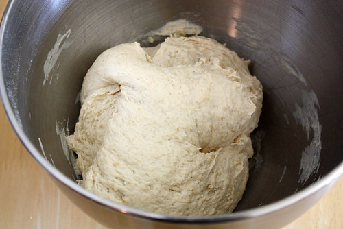 dough, kneaded.