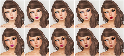 -Belleza- Lily V1 SE Make-ups and Skin Tones