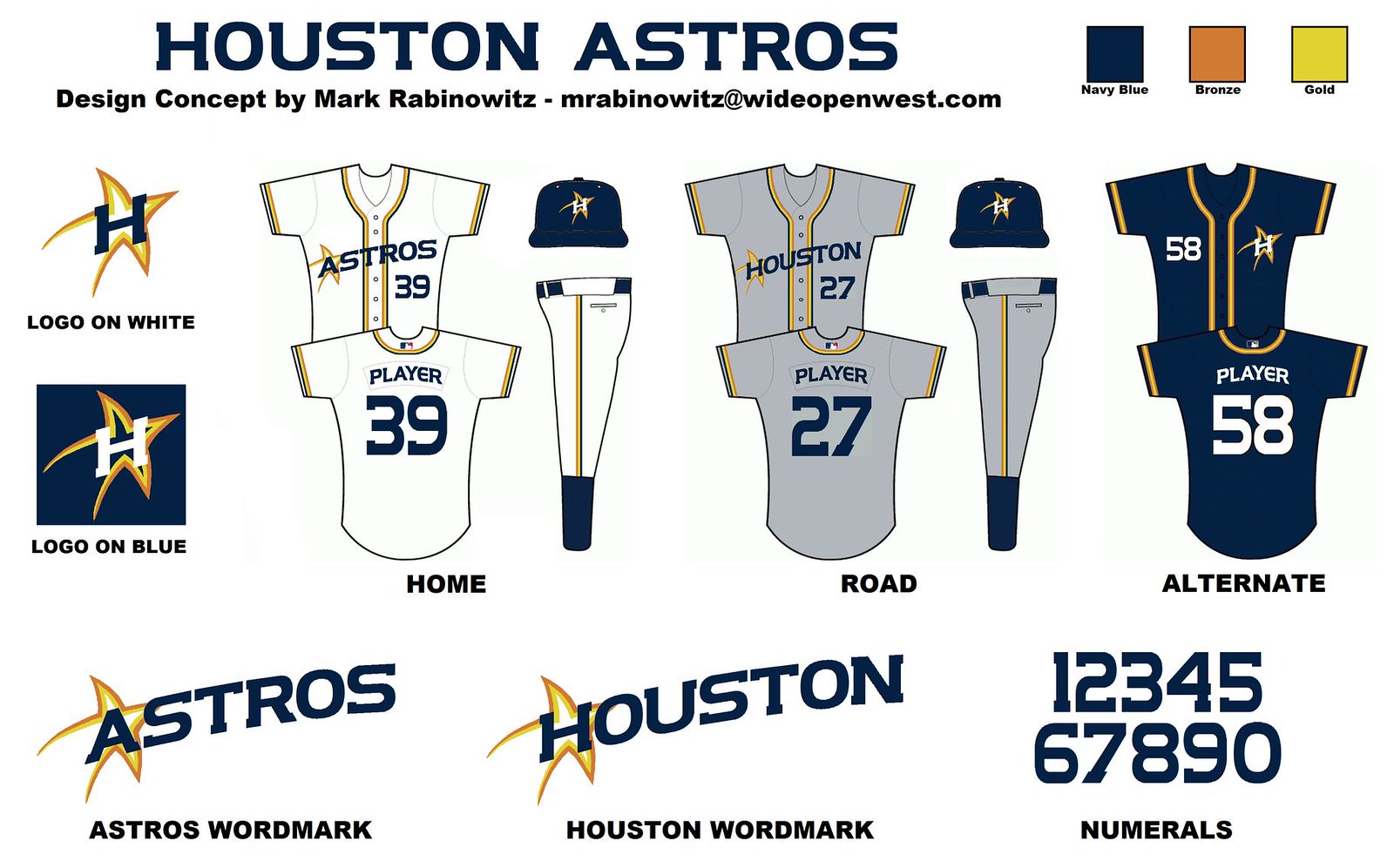 Astros new uniforms will have 'some of the colors' from the past
