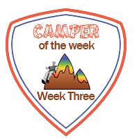 Camper of the Week  -- Week Three