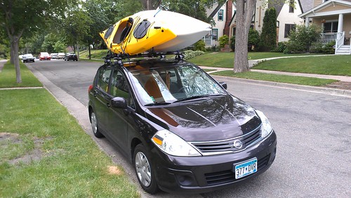 new kayak rack!