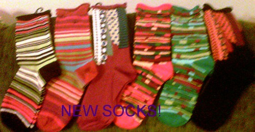 New Socks by northwoodsluna