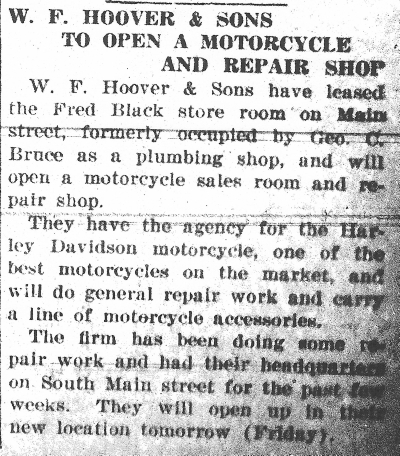 Hoover article, News, 7-31-1919