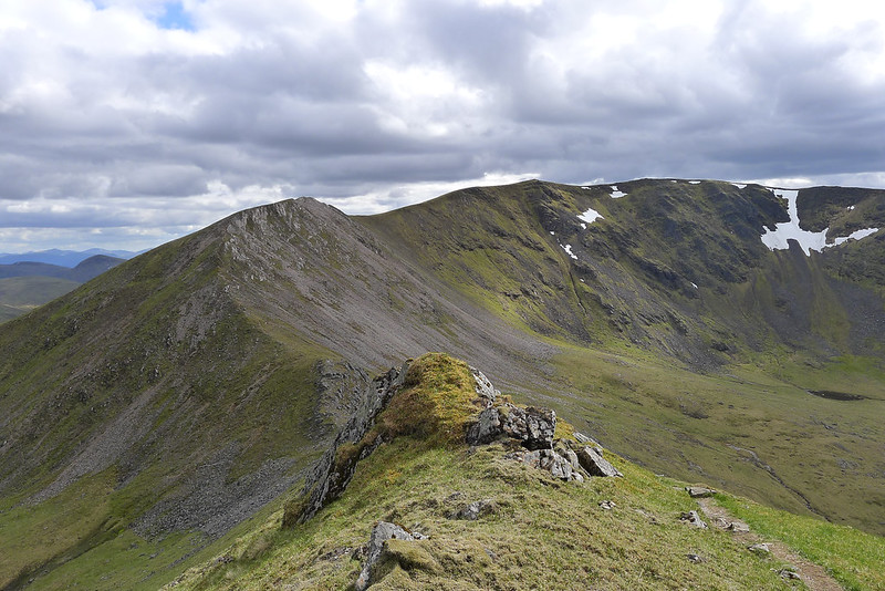 The ridge to Beinn Eibhinn